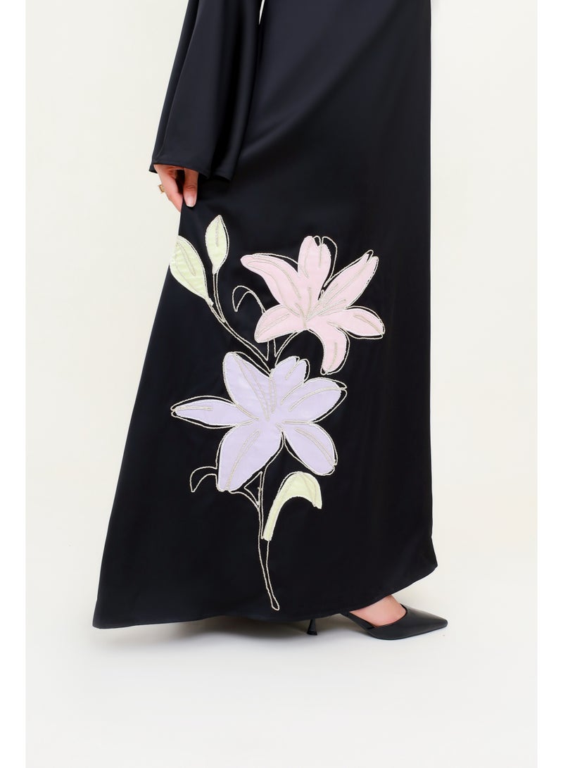 ابهه  فستان الزهرة بالشك - Image 4
